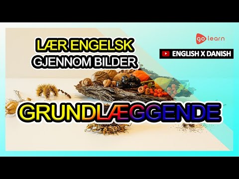 Lær Engelsk Gjennom Bilder |Engelsk Ordforråd Grundlæggende | Golearn