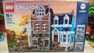 Pure Build Part 3 🎧 LEGO Creator Expert Bookshop modular building 10270 (no narration)