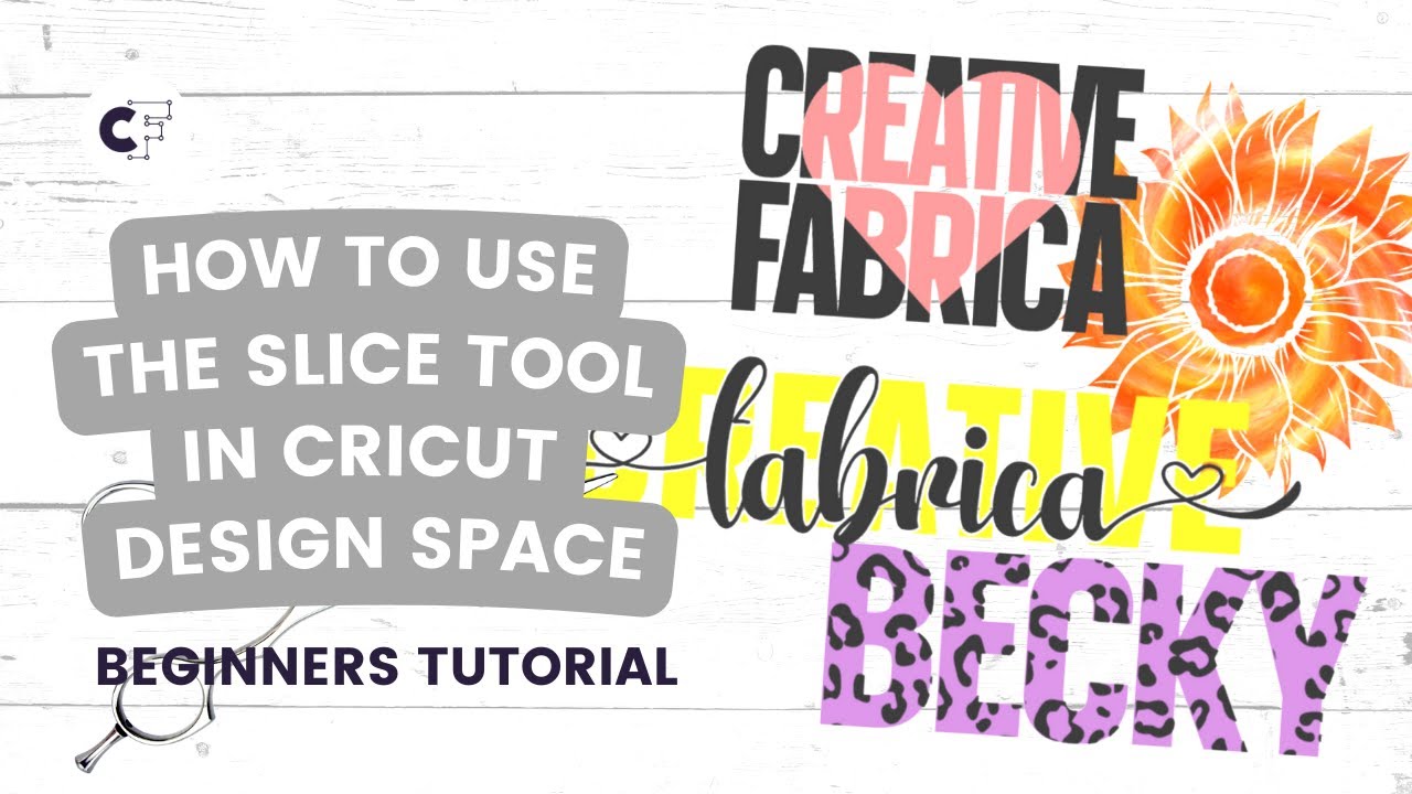 ✂️ Master the Slice Tool in Cricut Design Space | Easy Beginner's Guide