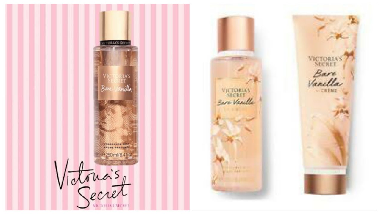 ميست بار فانيليا bare vanilla  ولوشن بار فانيليا لا كريم bare vanilla la creme من فيكتوريا سيكريت ❤️