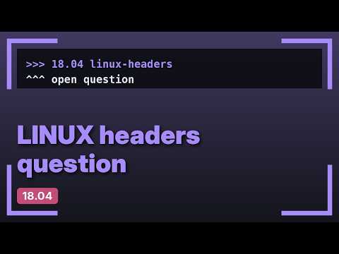 Not finding linux headers for 4.10.0-28-generic (2 Solutions!!)