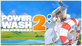 【PowerWash Simulator 2 】掃除しつつのんびりざつだん！【紺碧紅琉/Vtuber】
