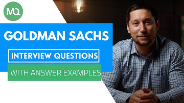 Goldman Sachs Interview Questions with Answer Examples