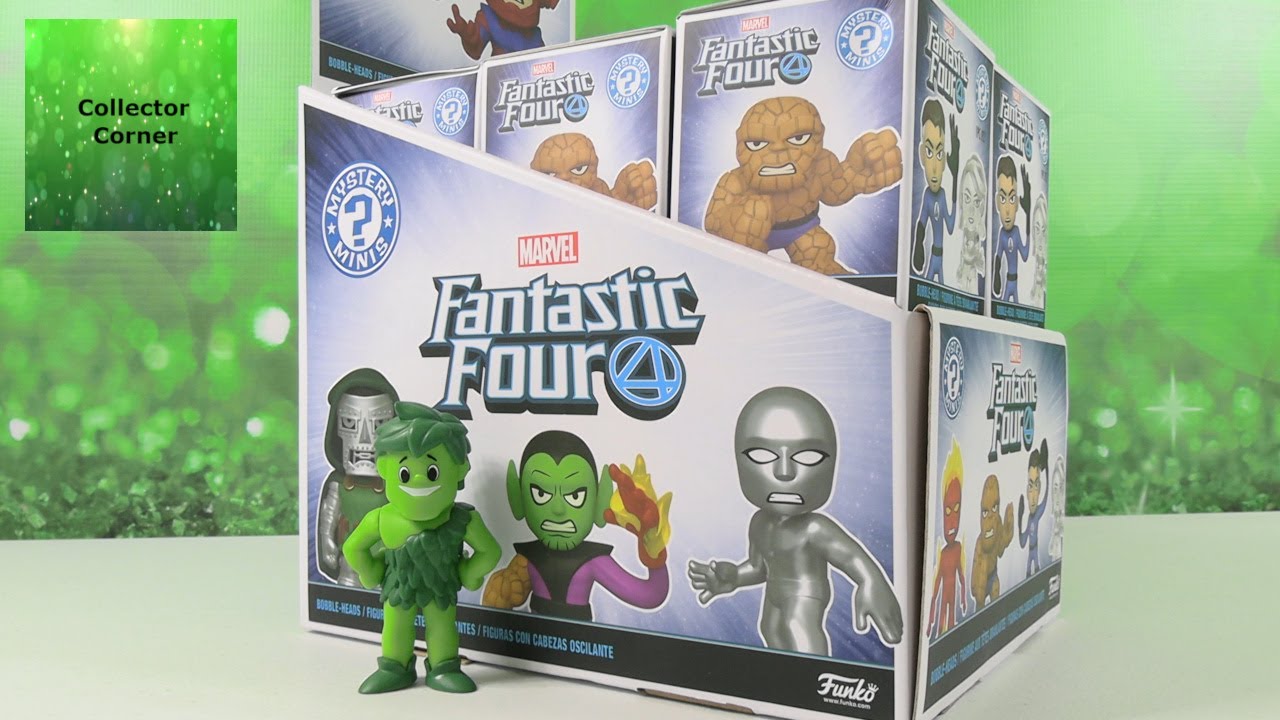 Funko Mystery Minis Fantastic Four Figure, Small, Multicolor, Model 45017, Plastic Collectible main image 1