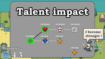 Connect talent tree with character - Learn Godot 4 UI - no talking