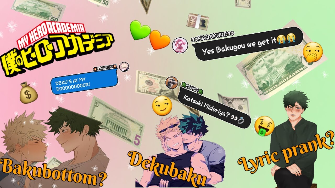 ♡A lyric prank gone....right?//Qveen Herby-Sugar Daddy//DekuBaku♡