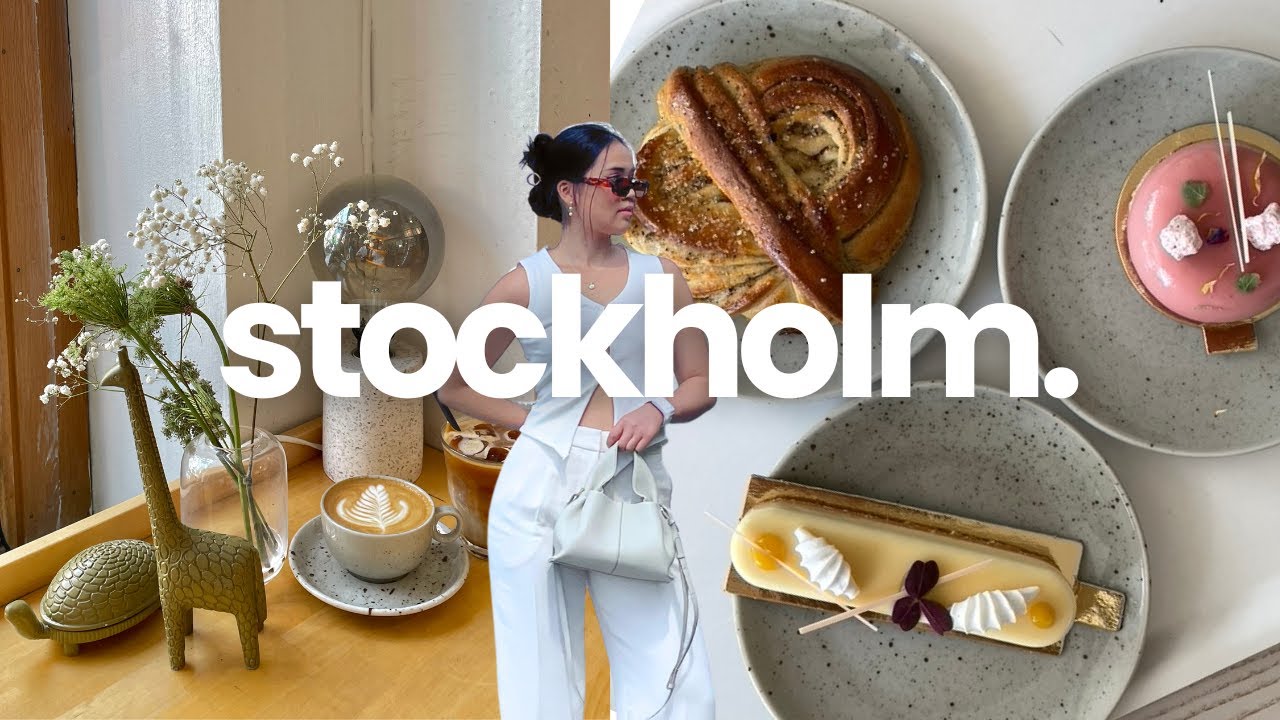 Видеоблог о Стокгольме 🇸🇪🍰✨ | Эстетические кафе, однодневная поездка в Артипелаг, лучшие места дл...