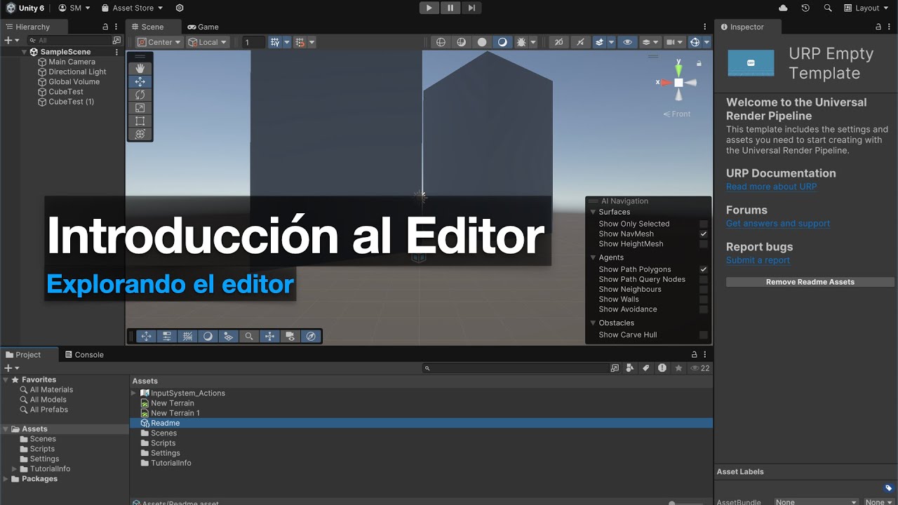 Al Editor Introducción al Editor - YouTube
