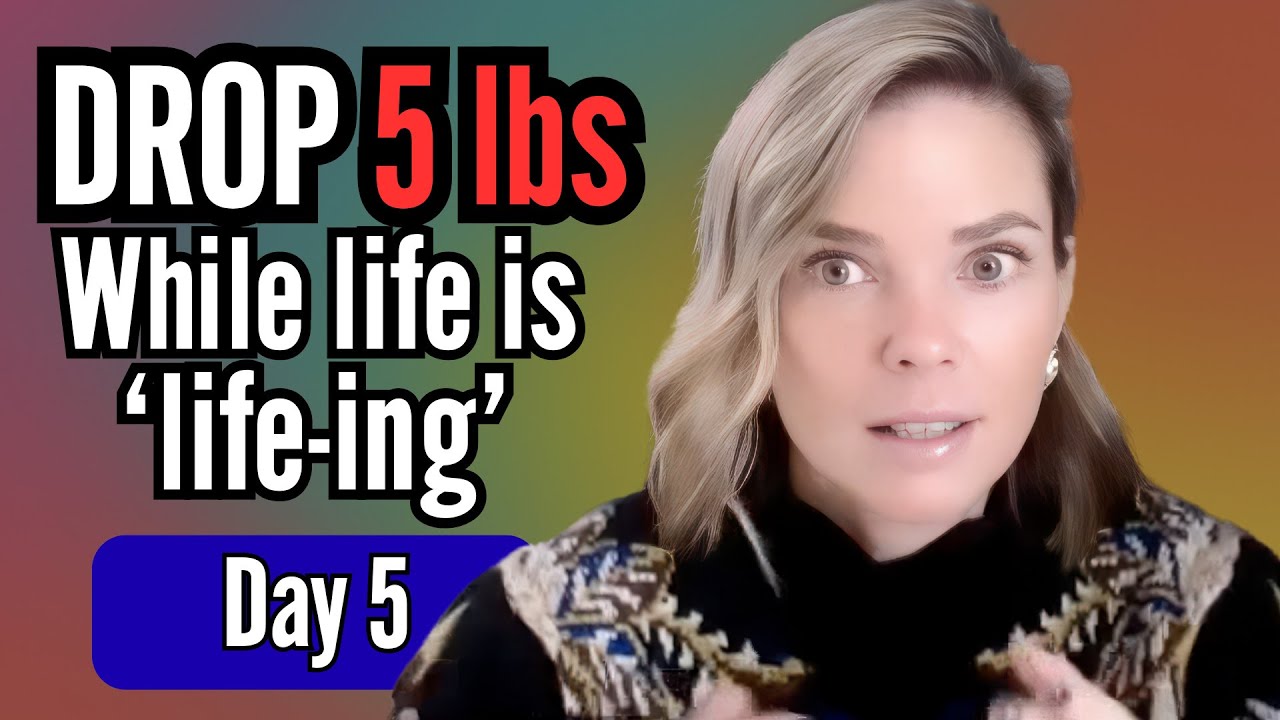 “Drop 5 lbs While Life Is Life-ing” Podcast Challenge (Day 5) “Drop 5 lbs While Life Is Life-ing” Podcast Challenge (Day 5)