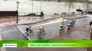 Ster van Zwolle 2020, doorkomst in Kampen bij de IJsselbrug