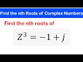07a  finding the nth roots complex numbers exponential form