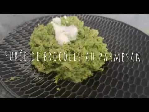 Recette - Purée de brocolis maison en vidéo 