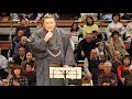 大相撲　勢関（春日山親方）が歌う『酔歌』