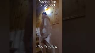 Running from Stepbro's Big cock 🍤
