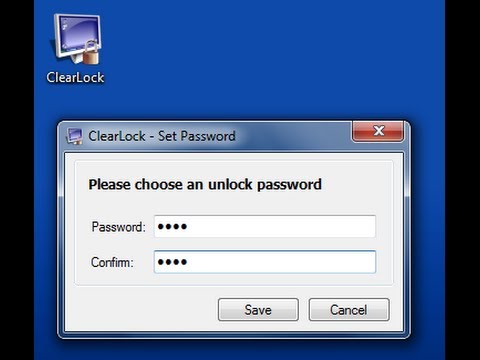 How To Lock Your Desktop - YouTube