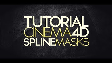 How to Use the Spline Mask Tool (A Cinema 4D Tutorial)