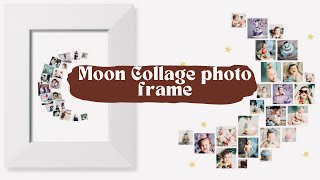 Moon collage photo frame editing simple method Malayalam/Pinterest photo editing tutorial/bestgift screenshot 2