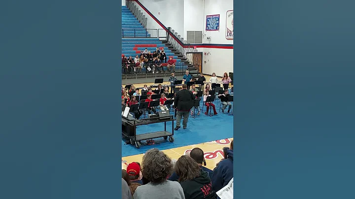 5th Grade Band Plays Jingle Bells at 2024 Christmas Concert