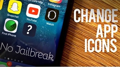 How to Change App Icons - No Jailbreak