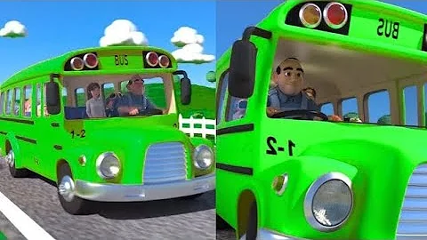 Wheels on the Bus - Nursery Rhymes and Kids Songs #kidssong @kids