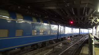 カシオペアEF510-510 推進運転 上野駅入線シーン