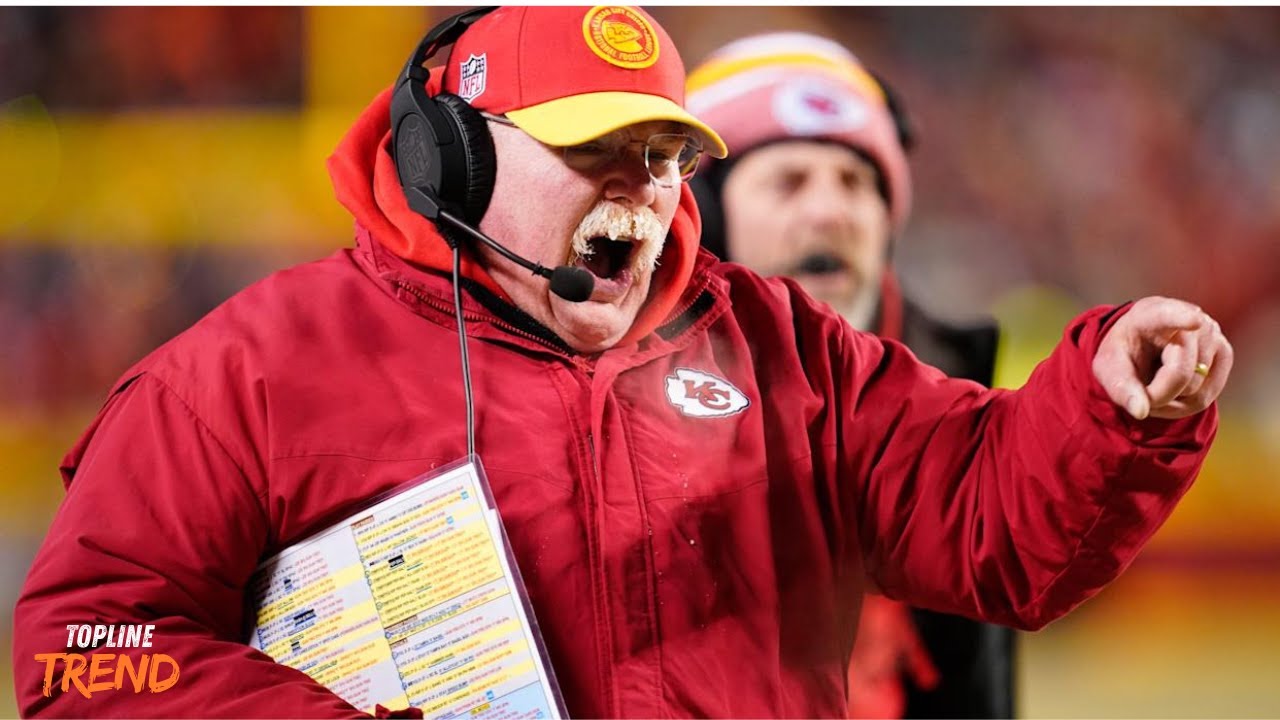 Kansas Chiefs Coach Andy Reid Nearly Hit by a Bullet in His Office