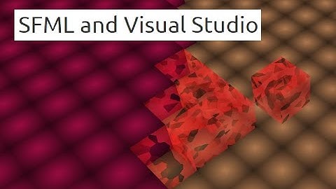 OpenGL   SFML Visual Studio 2022 Installation