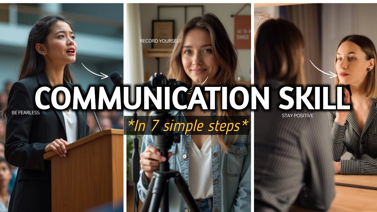 7 Hacks to improve your PUBLIC SPEAKING | How to talk anyone with ...