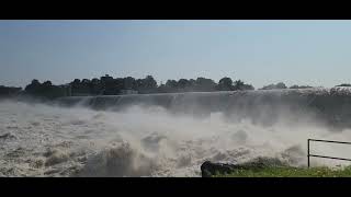 Holyoke, MA Dam flow from 7/10/23 NE/SNE Flooding Event view 1