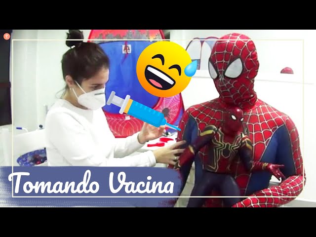 Criatividade! Maranhão promove vacinas em vídeo com três Homens-Aranha