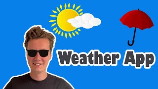 Developing a weather app without code | AppGyver Tutorial screenshot 1