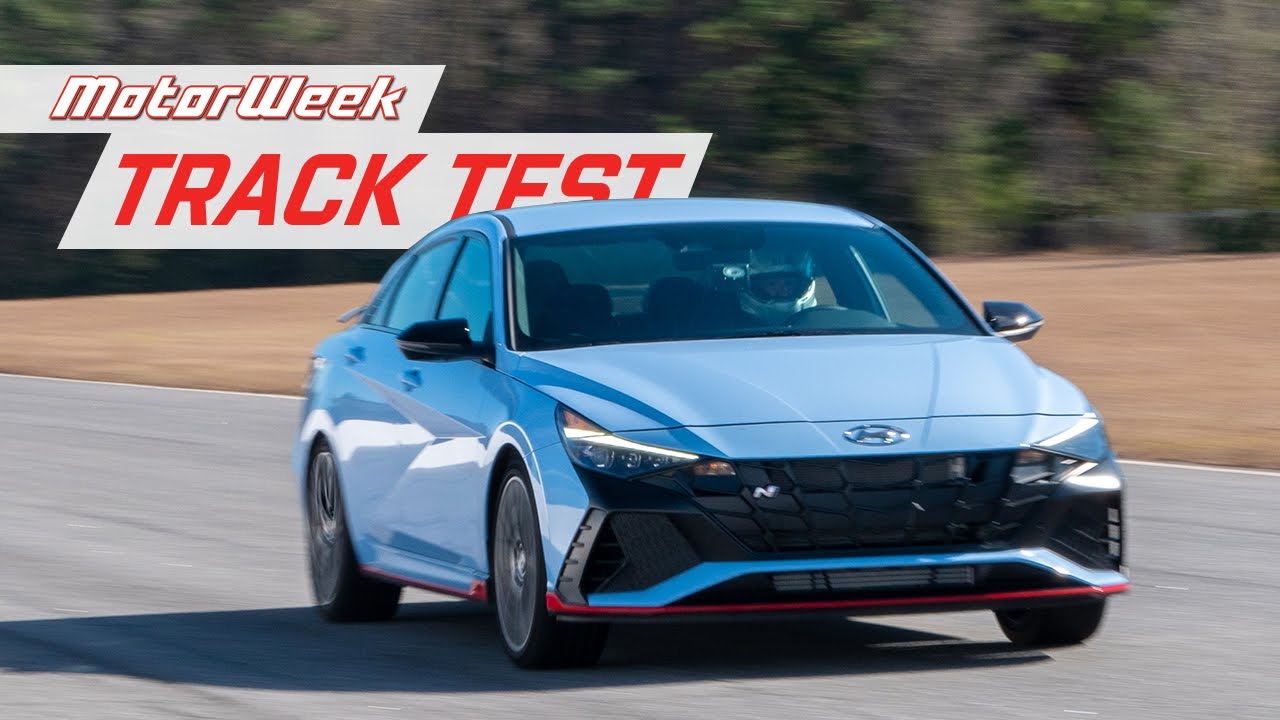 Hyundai Continues to Impress with the 2022 Hyundai Elantra N | MotorWeek Track Test