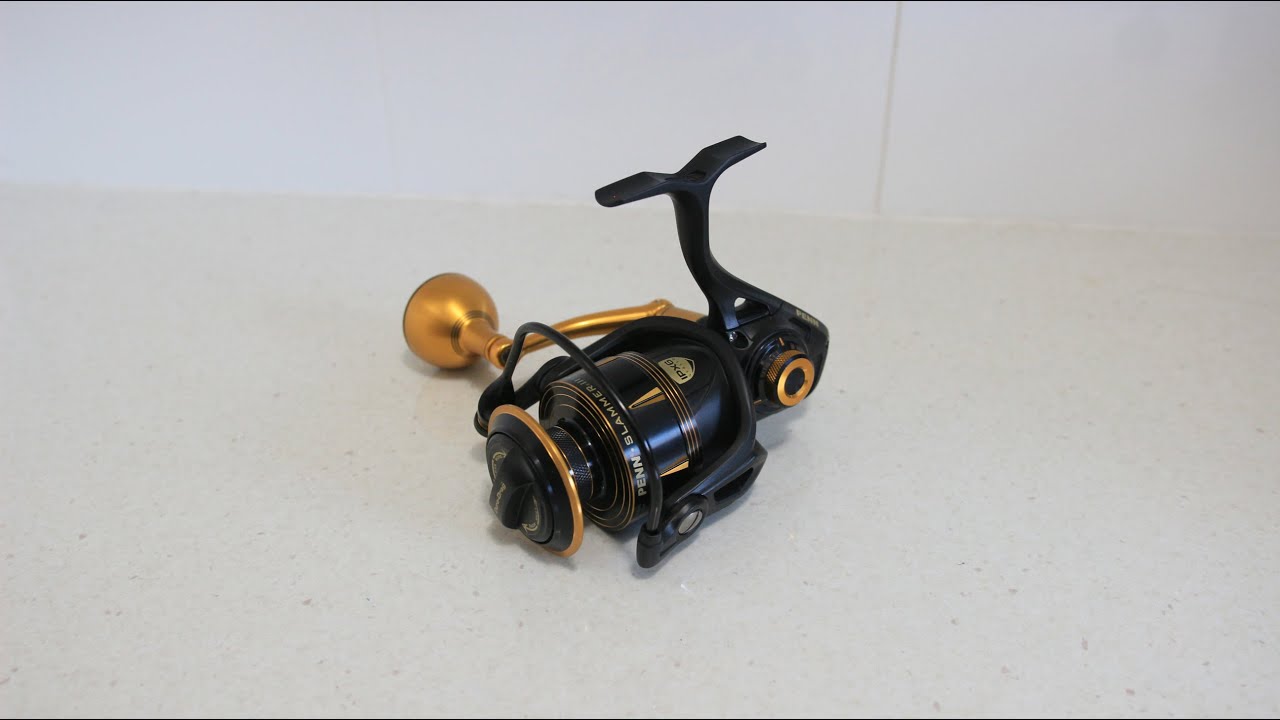 Penn Slammer 3 5500 Reel Unboxing - YouTube
