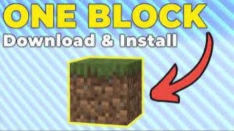 How To Make One Block Server in Aternos | How To Create One Block Server in Aternos Minecraft PE