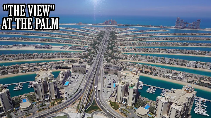 "THE VIEW" AT THE PALM DUBAI 4K | Dubai Tourist Attractions | Ems Rowlands Vlog #65