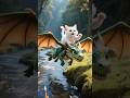 🔥 "When a Dragon Protects a Tiny Kitten 🐱❤️"#shorts #cat