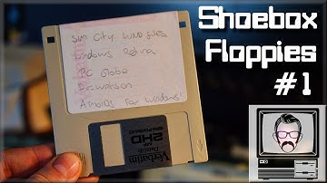 What the HELL is on my Disk #1 - DOS & Windows Floppy Disks | Nostalgia Nerd