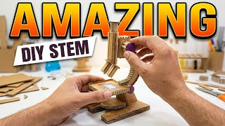 How to Make a Cardboard Microscope | Simple STEM Project