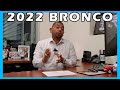 2022 Ford Bronco order suggestions and ALL you need to know!