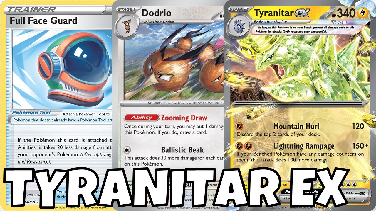 Deck Pokémon Lutador c/ Tyranitar EX