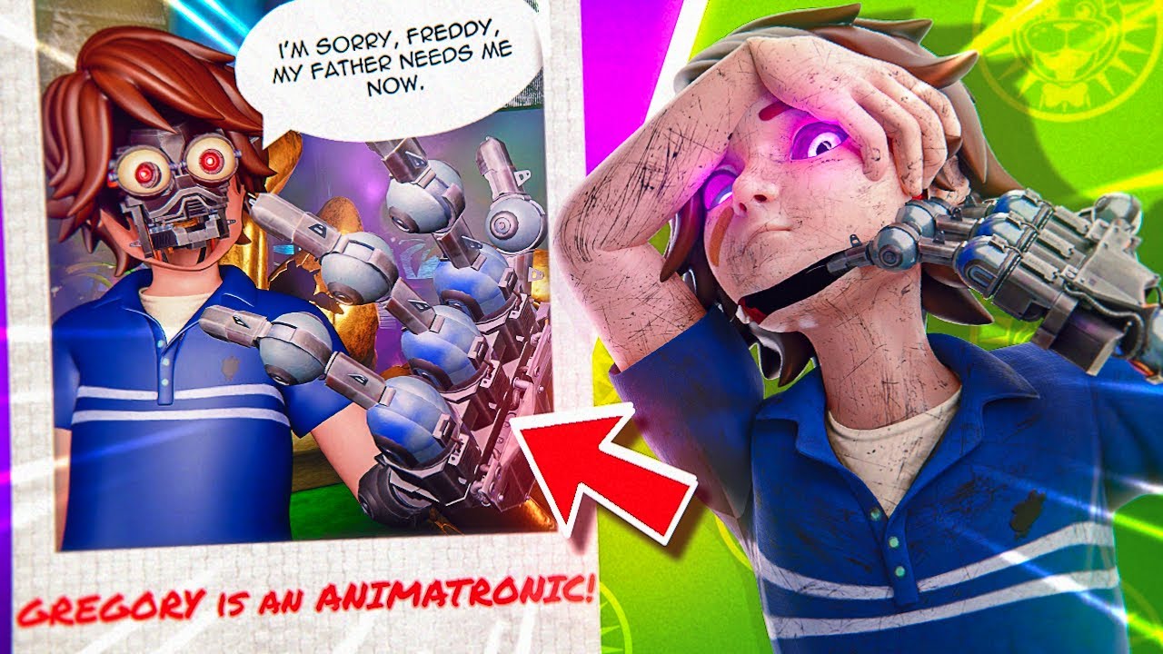 What happens when you FIND "GREGORY'S an ANIMATRONIC" DLC END?! (NEW