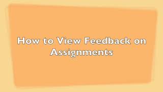 Famous How to View Feedback on Assignments Profile