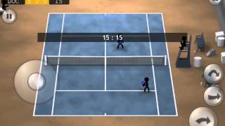 Stickman Tennis Game ios iphone gameplay screenshot 5