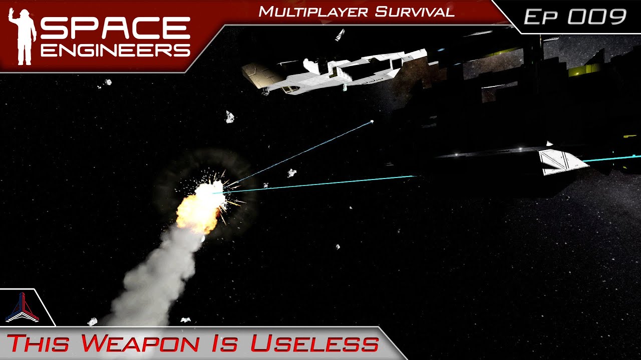 Space Engineers Modded Survival | This Weapon Is Useless | #009 - YouTube
