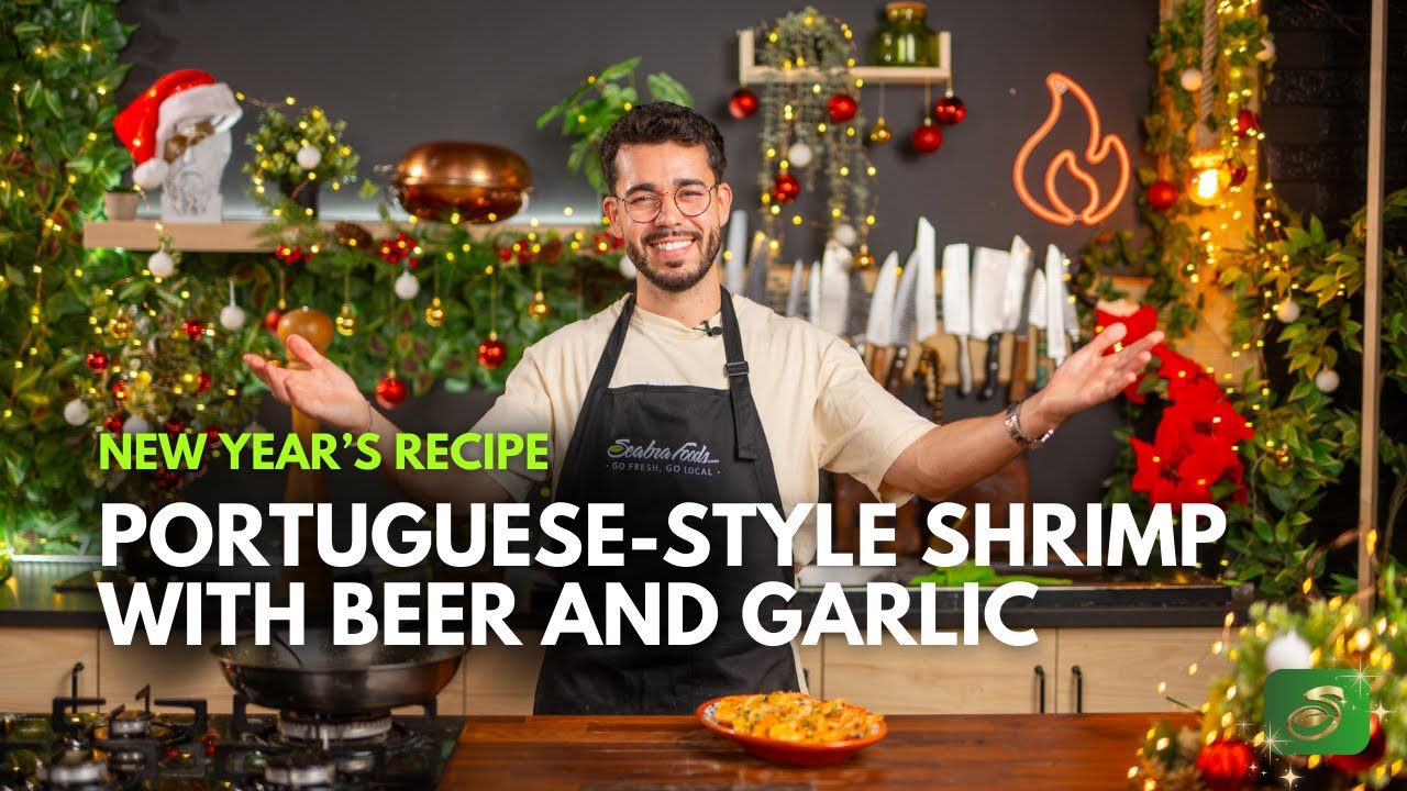 How to Make Portuguese-Style Shrimp with Beer & Garlic - SEABRA FOODS 