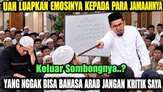 UAH Vents His Emotions to the Congregation..? Those Who Don't Know Arabic Shouldn't Dare Criticiz...