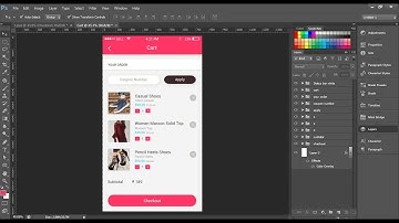 E-Shop eCommerce App UI Design in Photoshop - Tutorial-8