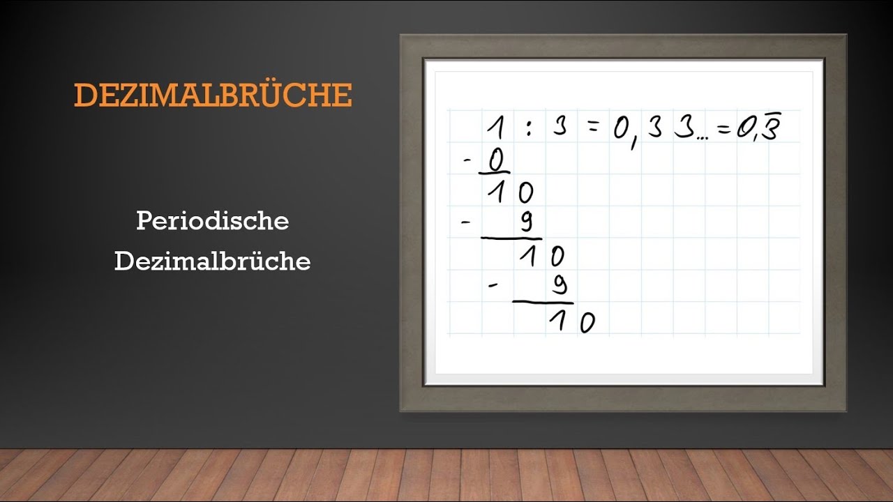 Girstmaier Periodische Dezimalbriiche Dezimalbrüche - Periodische Dezimalbrüche | Mathe einfach erklärt