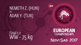 Gold Ww - 75 Kg Y Adar Tur Df Z Nemeth Hun By Tf 10-0