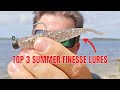 Top 3 Summer Lures For Finesse Inshore Fishing